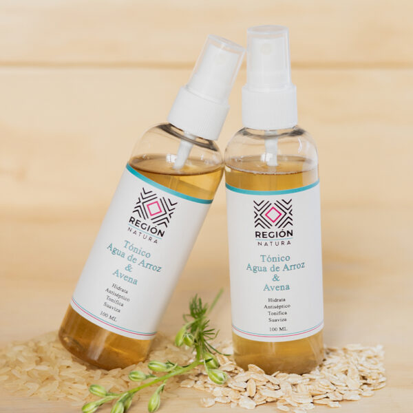 Tónico<br> Agua de Arroz <br> & <br>Avena