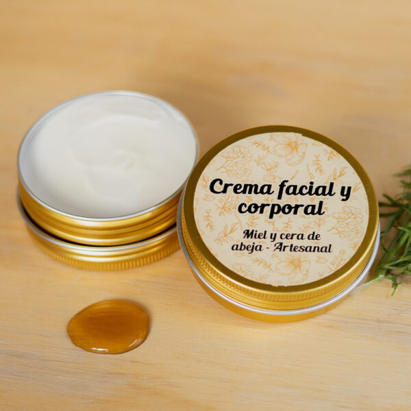 Crema facial y corporal Miel y Cera de Abeja