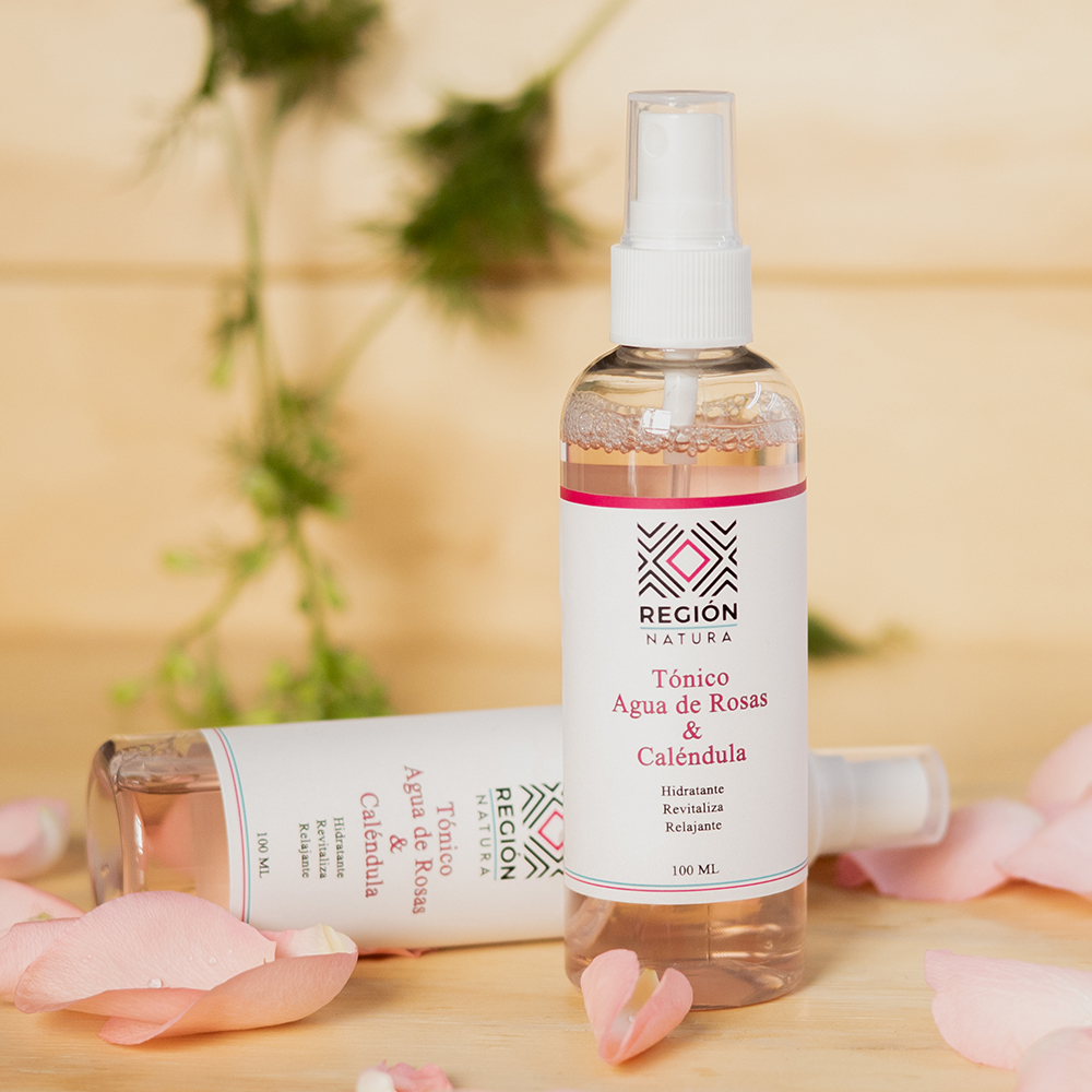 Tónico Agua de Rosas & Caléndula